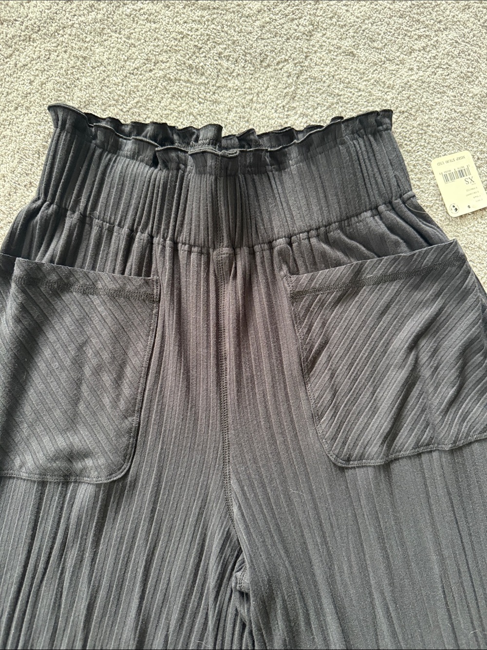 Free people movement wide leg ribbed pant nwt xs - Picture 2 of 4